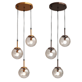 Pendant lamp Vitaluce V4872-8/3S