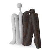Sitting Stickman Figurine