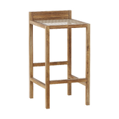 ALTO BAR STOOL - OAK