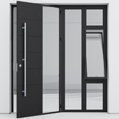 Aluminium door 256