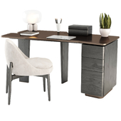 Jacob Writing Desk and Sendai chair