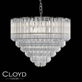 Chandelier Cloyd ORATORIA C8 / Ø53 cm - gold (art.10307/10504)