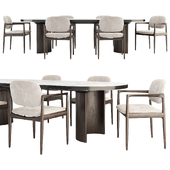 Yoko Chair and Blevio Table