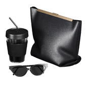 Decorative set AV 02 | bag, sunglasses, mug