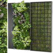 indoor wall vertical garden - Set 857