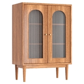 Casti Mid Century Modern Natural Cabinet