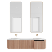 Modern Bathroom Cabinet Waverly by ADP