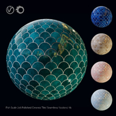 Moroccan Fish Scale Tile - 01