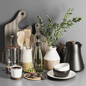 kitchen accessories 01-Olive set