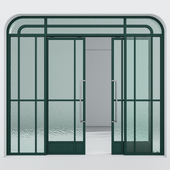 Aluminium door 351