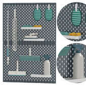 IKEA PEPPRIG SKADIS Cleaning set / ИКЕА ПЕППРИГ Набор для уборки