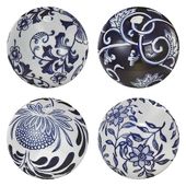 Seychella Decorative Plates