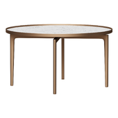 Журнальный стол          Sirio TSR70 Coffee Table - Calacatta Gold           кофейный столик