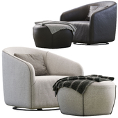 Armchair Portofino By Minotti