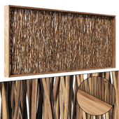 Wicker screen n1