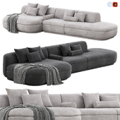 Baxter Piaf Sofa Set 2