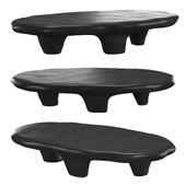 BLACK TRIPOD COFFEE TABLE