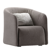 Logos Armchair By Natuzzi