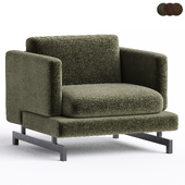 JEREMY Armchair By Natuzzi Italia