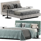 Minotti Roger Bed