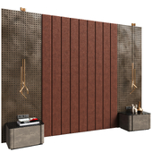 Headboard metal Eclipse