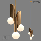 Suspension light LoftDesigne 8036 model