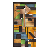 Wood panel n4