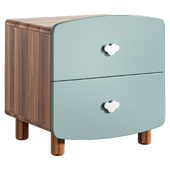 Adorable Wood Bedside Table