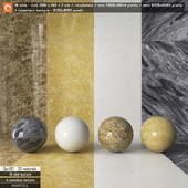 Marble slab & Seamless texture Set 187