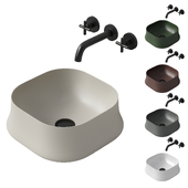 Simas sink SH06 with Rea Exit mixer