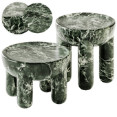 NOOM FREYJA LIMITED EDITION Round marble coffee table set