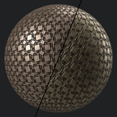 Metal Materials 58- Metal panels By Painting | Sbsar Pbr 4k Seamless