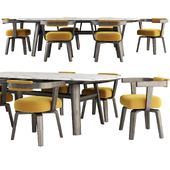 Old Ford Table and Porta Volta Chair