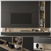 TV Wall Wooden - Set 104