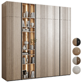 Modular wardrobe in a modern minimalist style 90