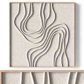 Relief artwork 43 - 3d art wall decor - Panel