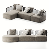 Garden sofa T-Pad Outdoor by Twils