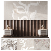 Изголовье кровати 01/ wall composition 01 bedroom