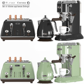 Set of kitchen appliances Delonghi