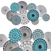 Metal Discs Wall Decor by Wayfair