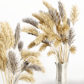 Decorative bouquet of pampas 089