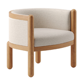 Crosby Lounge Chair by Kelly Wearstler