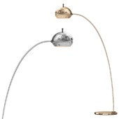 Petite Arc Metal Floor Lamp