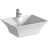 Riviera Counter Top Basin 1TH - 490 x 390mm