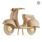 Rattan Vespa