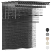 Aluminum Venetian Blinds Bandalux set 02