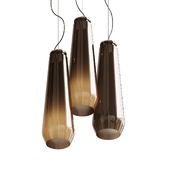 Foscarini-brand glass drop pendant