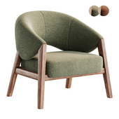 Apora Armchair by Bruno Moinard