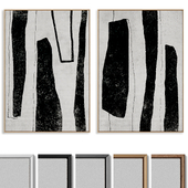 Abstract Painting Frame set 056