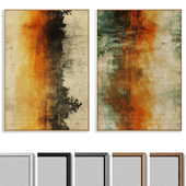 Abstract Painting Frame set 061